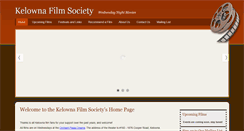 Desktop Screenshot of kelownafilm.com